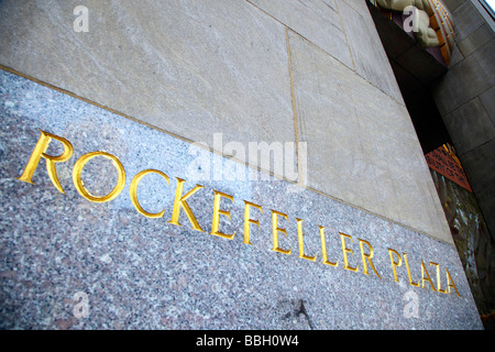 Rockefella Building, New York Banque D'Images