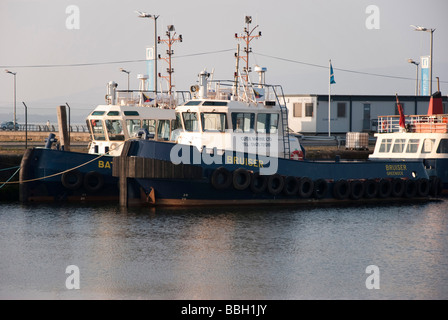 MV Bruiser & Battler remorqueurs Clyde Greenock Banque D'Images