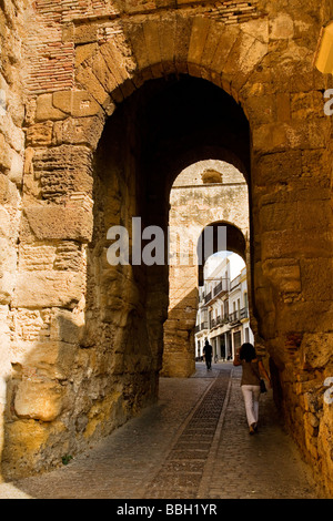 Puerta de Sevilla Carmona Séville Andalucía España Puerta de Sevilla Séville Andalousie Espagne en Carmona Banque D'Images