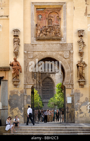 La Puerta del Perdón de la Catedral de Sevilla andalousie España Perdón porte de la cathédrale Séville Andalousie Espagne Banque D'Images