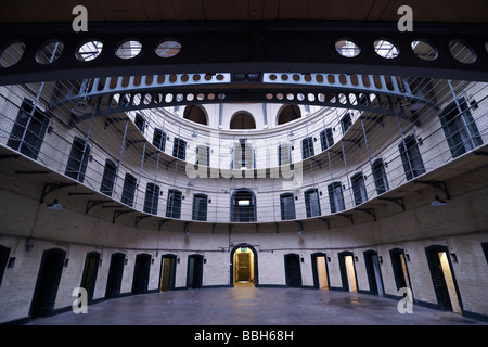 À l'intérieur de Kilmainham Gaol, une ancienne prison construite en 1796 à Dublin, Irlande. Banque D'Images