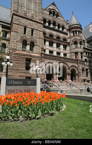 L'Ancien hôtel de ville de Toronto Banque D'Images