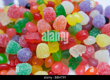 Ours gommeux gouttes Gum bonbons candy les ventes aux États-Unis sont restés élevés malgré une augmentation générale du prix o Banque D'Images