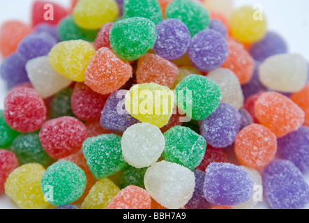 Gum Drops Candy les ventes aux États-Unis sont restés élevés malgré une augmentation générale du prix des bonbons et l'actuelle Banque D'Images