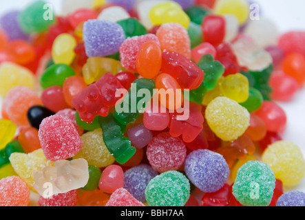 Ours gommeux gouttes Gum bonbons candy les ventes aux États-Unis sont restés élevés malgré une augmentation générale du prix o Banque D'Images