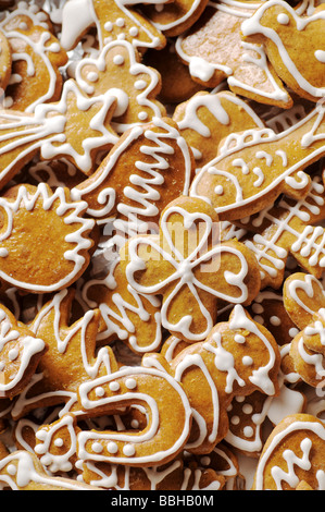 Gingerbread cookies Banque D'Images