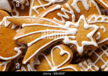 Gingerbread cookies Banque D'Images