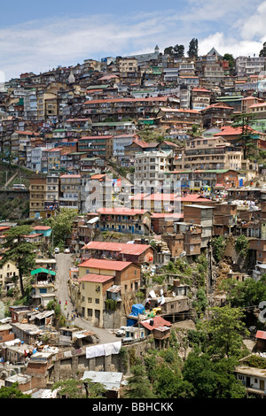 Shimla. L'Himachal Pradesh. L'Inde Banque D'Images