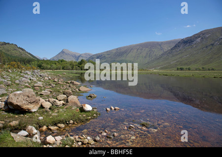 Le Loch Etive, Glen Etive, près de Glencoe, Lochaber, Ecosse Banque D'Images