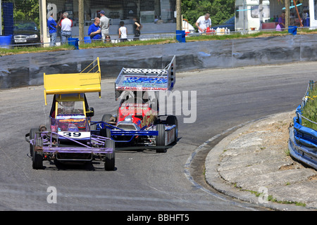 Formule 2 course de stock car Banque D'Images