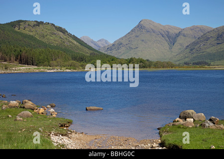 Le Loch Etive, Glen Etive, près de Glencoe, Lochaber, Ecosse Banque D'Images