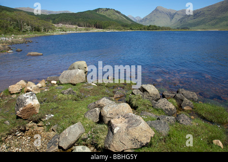 Le Loch Etive, Glen Etive, près de Glencoe, Lochaber, Ecosse Banque D'Images