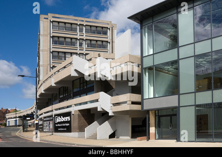 Stonebow House, bâtiment des années 60 dans le centre-ville Stonebow York North Yorkshire Angleterre Royaume-Uni GB Great Grande-Bretagne Banque D'Images