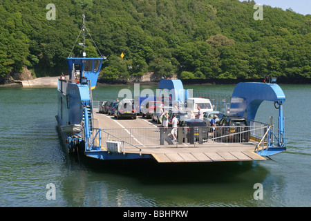 Harry King Ferry Cornwall UK Banque D'Images