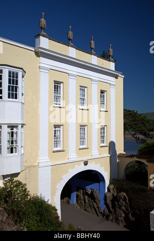 Portmeirion Village au nord du Pays de Galles Banque D'Images