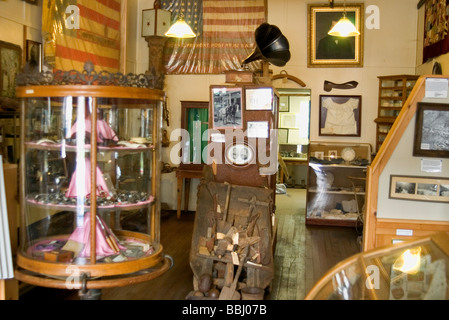 USA Californie Downieville musée de la ruée vers l'intérieur au début de 1852 maison de jeu et magasin chinois Banque D'Images