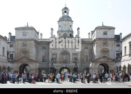 Les touristes - Horse Guards Parade - Vernon - Londres Banque D'Images