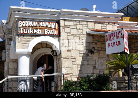 Hammam de Bodrum, Bodrum, province de Mugla, République de Türkiye Banque D'Images