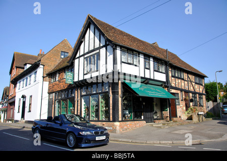 High Street, Old Village Oxted, Oxted, Surrey, Angleterre, Royaume-Uni Banque D'Images