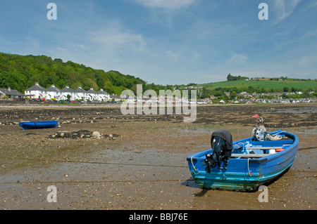 Le front de mer à Avoch Village sur l'île Noire et l'Ecosse Cromarty Ross Banque D'Images