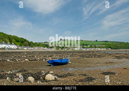 Le front de mer à Avoch Village sur l'île Noire et l'Ecosse Cromarty Ross Banque D'Images