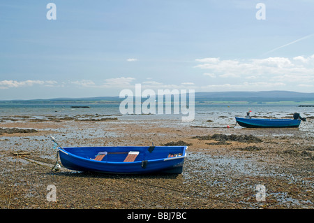 Le front de mer à Avoch Village sur l'île Noire et l'Ecosse Cromarty Ross Banque D'Images