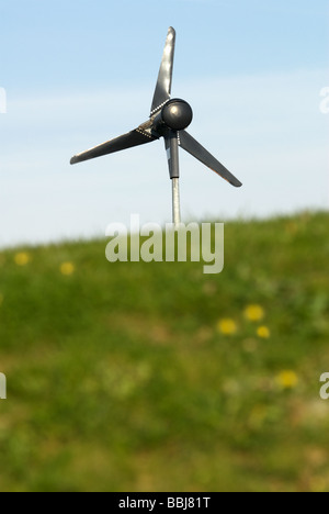 Micro wind turbine Banque D'Images