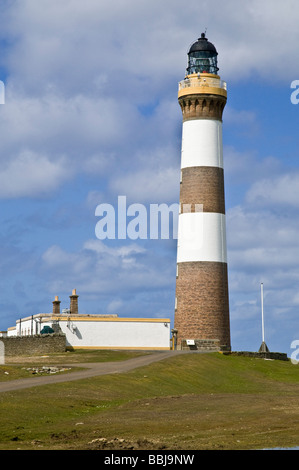 Dh Dennis Ness NORTH RONALDSAY ORKNEY North Ronaldsay lighthouse Banque D'Images