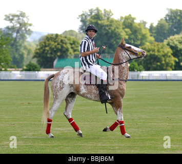 Juge-arbitre de Polo Banque D'Images