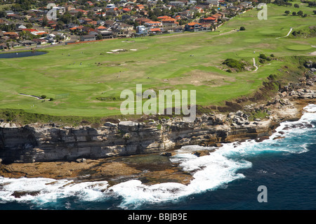 Golf de Randwick Sydney New South Wales Australie aerial Banque D'Images