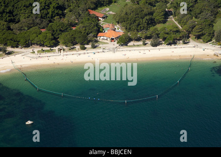 Shark Bay Le Port de Sydney Sydney New South Wales Australie aerial Banque D'Images