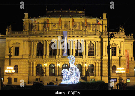 République Tchèque Prague Rudolfinum concert hall Banque D'Images