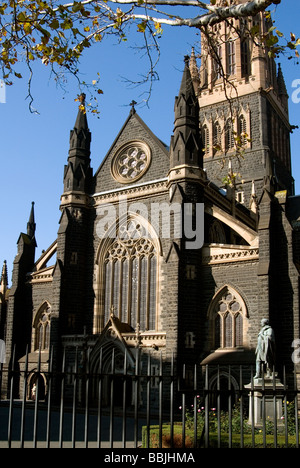 La cathédrale Catholique St Patricks , East Melbourne , Australie Banque D'Images