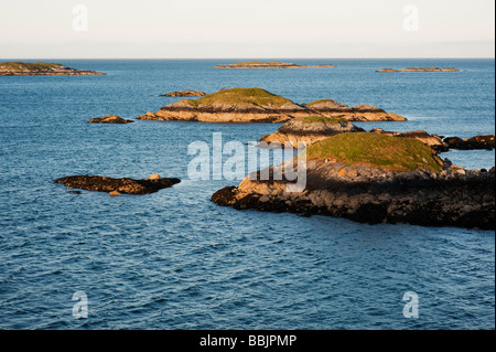 Îles de la côte est, Isle of Harris, Hébrides extérieures, en Écosse Banque D'Images