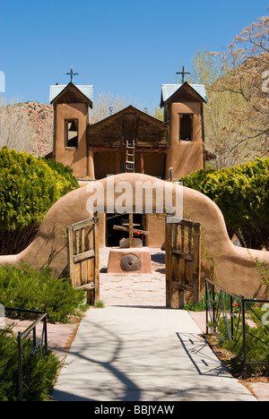 USA New Mexico Chimayó Santuario de Chimayó Banque D'Images