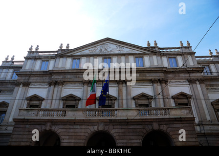 Théâtre La Scala Milano Banque D'Images