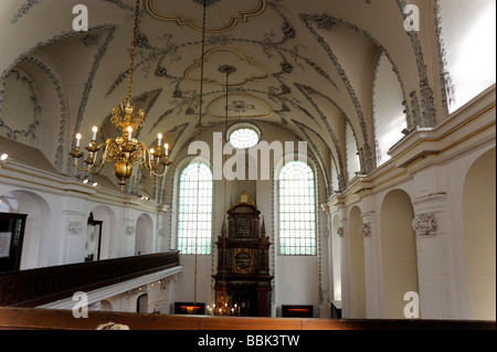 Intérieur synagogue Klaus Prague Praha République Tchèque Banque D'Images