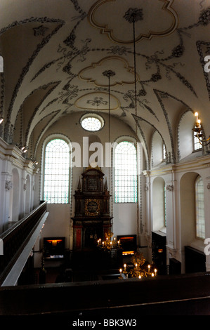 Intérieur synagogue Klaus Prague Praha République Tchèque Banque D'Images