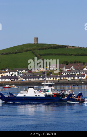 Strangford portaferry ferry crossing Strangford Lough County Down Irlande du Nord uk Banque D'Images