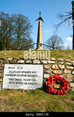 L'Airborne Memorial près de Arnhem aux Pays-Bas marquant le site du parachute drop pour l'opération Market Garden en 1944 Banque D'Images