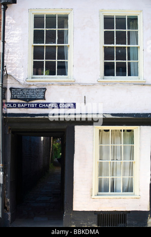 Les salons de thé de l'abbaye, Tewkesbury, Gloucestershire, Royaume-Uni Banque D'Images