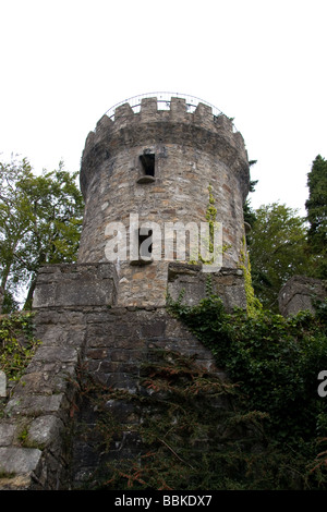 Pepperpot Tower dans le parc du comté de Wicklow Irlande Powerscourt House Banque D'Images
