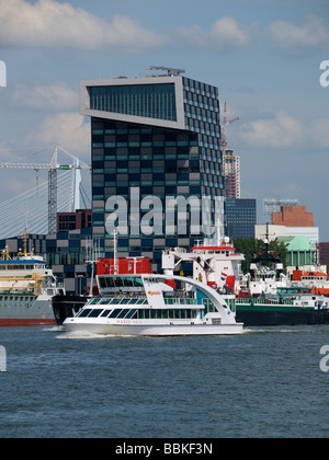 Et le transport nautique college Rotterdam Zuid Holland aux Pays-Bas Banque D'Images