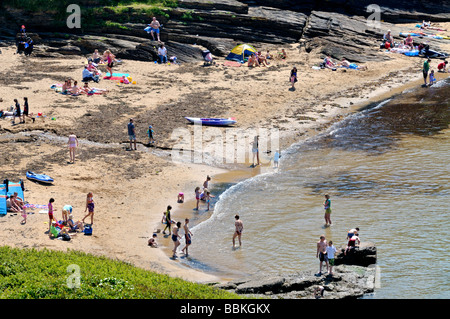 Bovisand Bay Beach plymouth Devon UK Banque D'Images