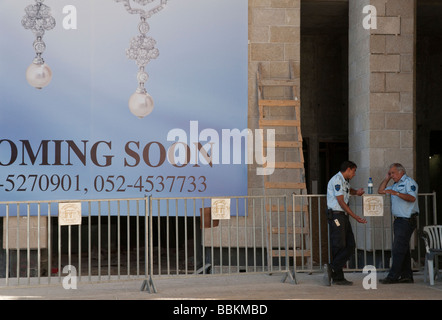 Israël Jérusalem Mamilla Elrov quartier Shopping Mall Banque D'Images