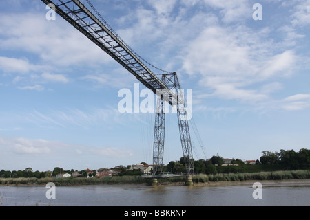 Pont Transbordeur sur La Charente Rochefort France Mai 2009 Banque D'Images