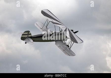 Ferte Alais vol d'avion biplan Focke-Wulf Banque D'Images