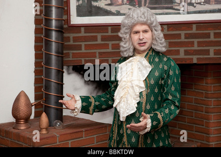 Dans un costume d'orientation par le biais du Musée Farina Banque D'Images