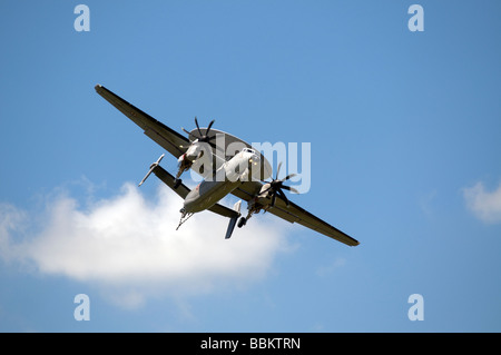 Ferte Alais Hawkeye de la marine française les avions radar AWACS Banque D'Images