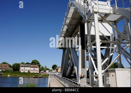 D Jour Pont Pegasus Ranville Benouville Calvados Normandie France Normandie WWII Banque D'Images